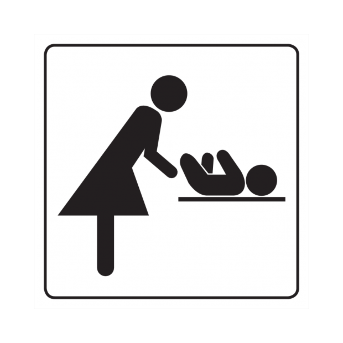 Baby verzorgingsruimte