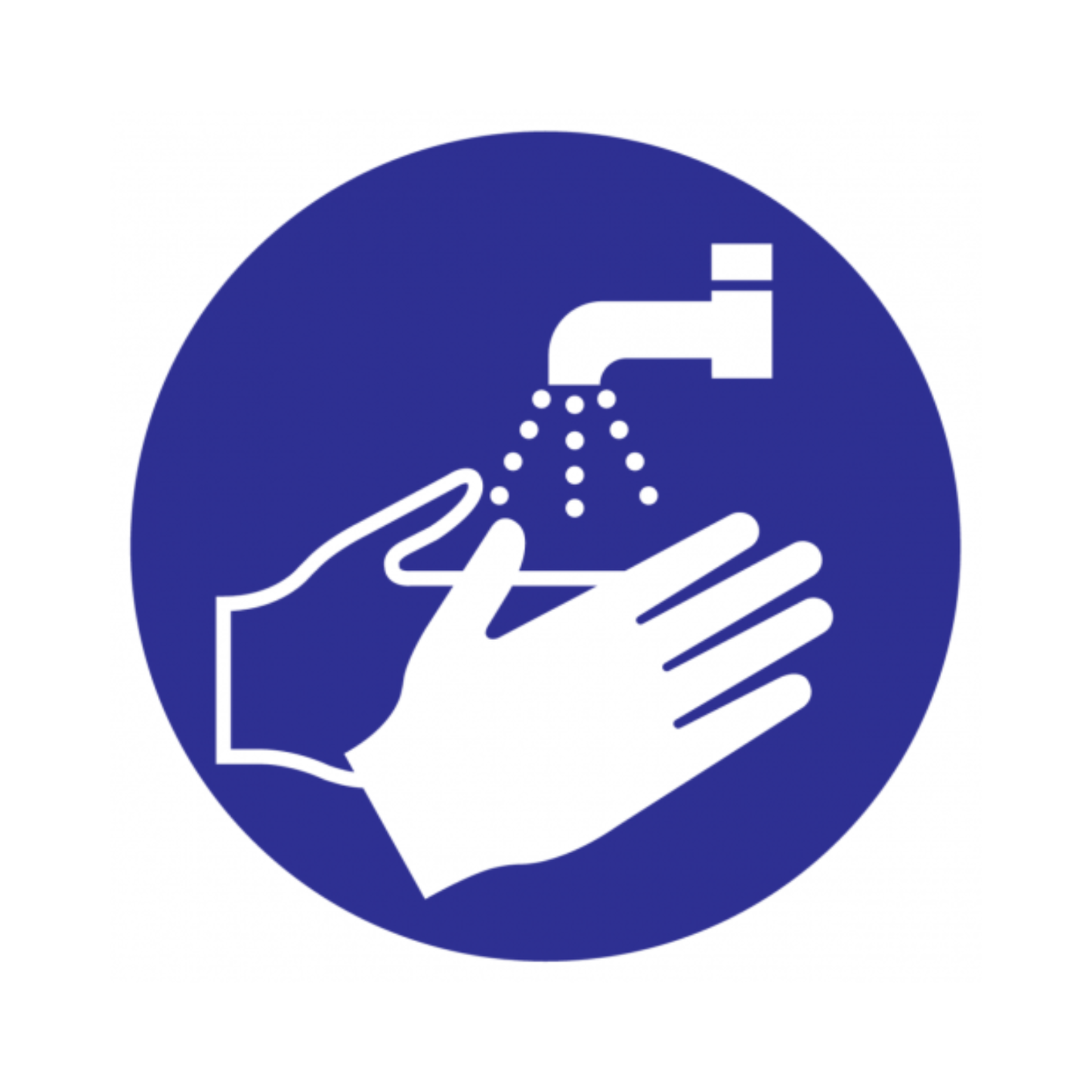 Handen wassen verplicht