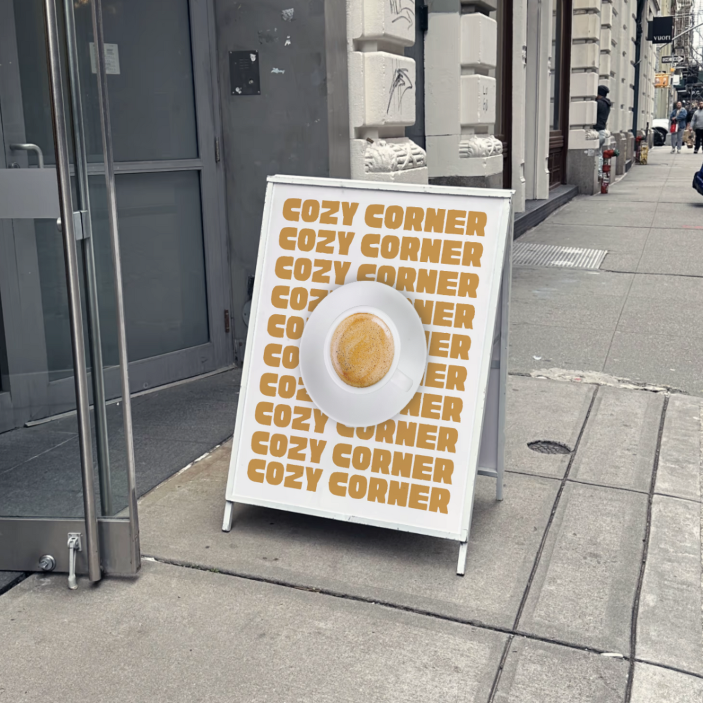 Sidewalk sign