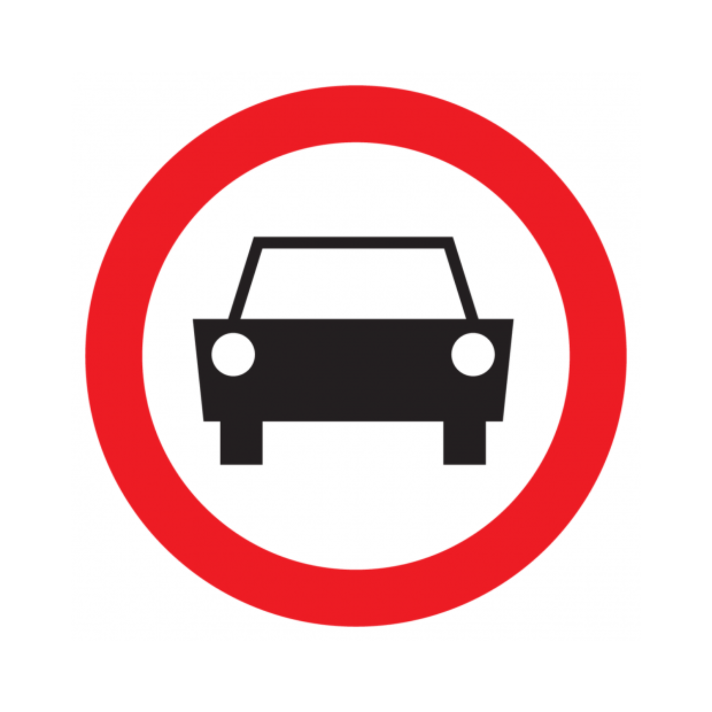 Auto verboden