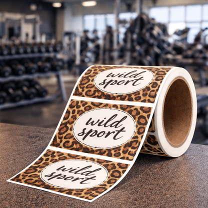 Sticker on roll