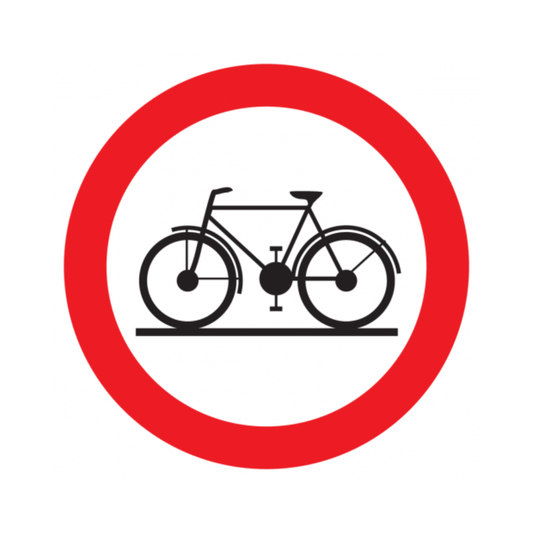 Fiets verboden