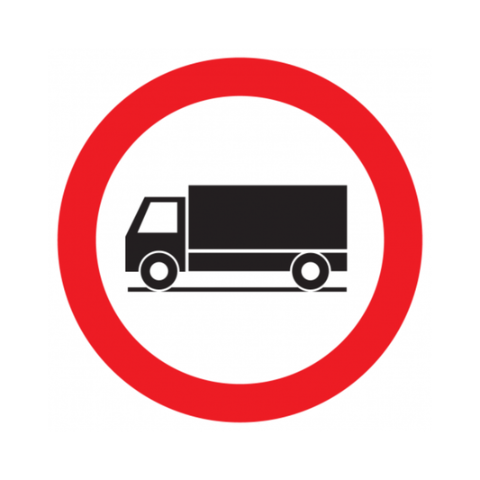 Vrachtwagen verboden