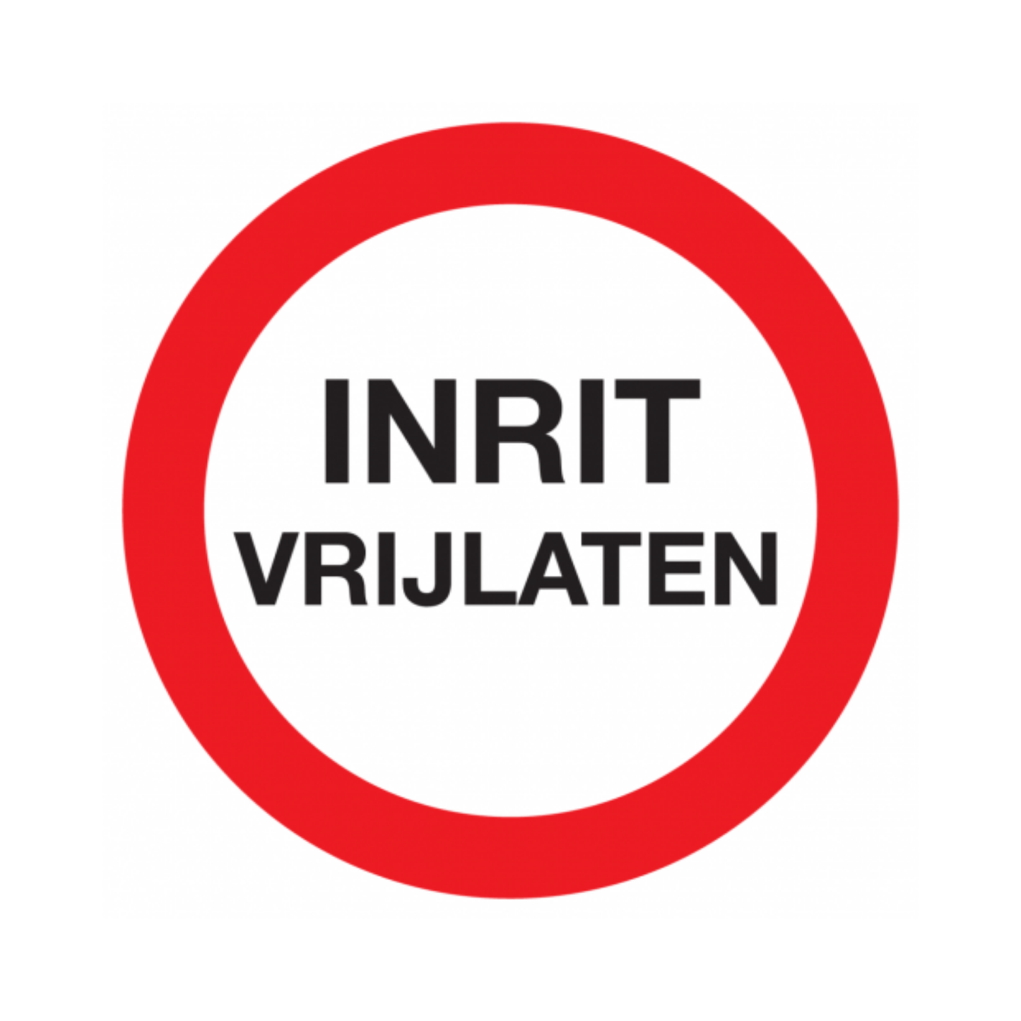 Weg vrijlaten