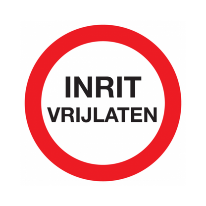 Weg vrijlaten