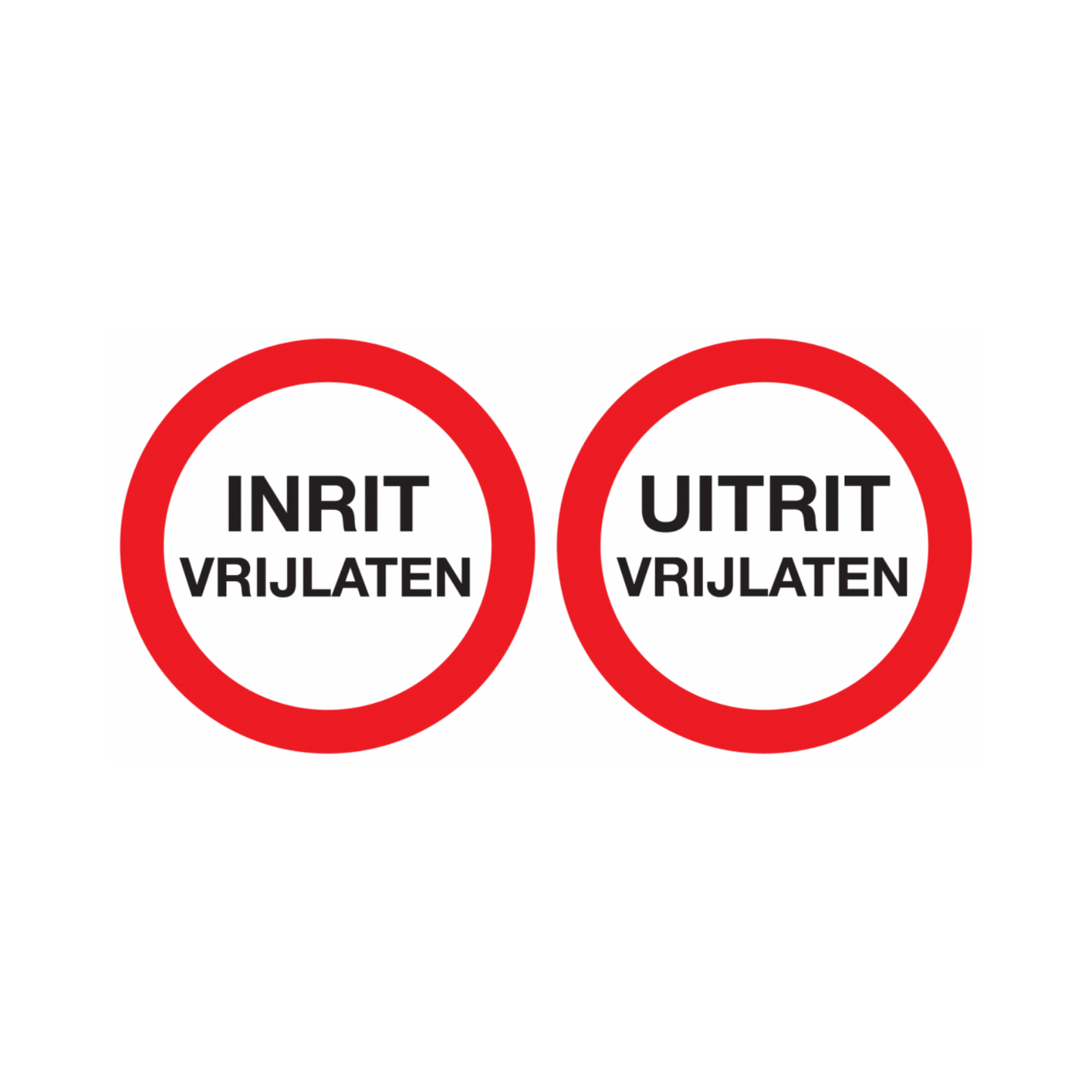 Weg vrijlaten