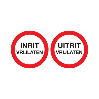 Weg vrijlaten